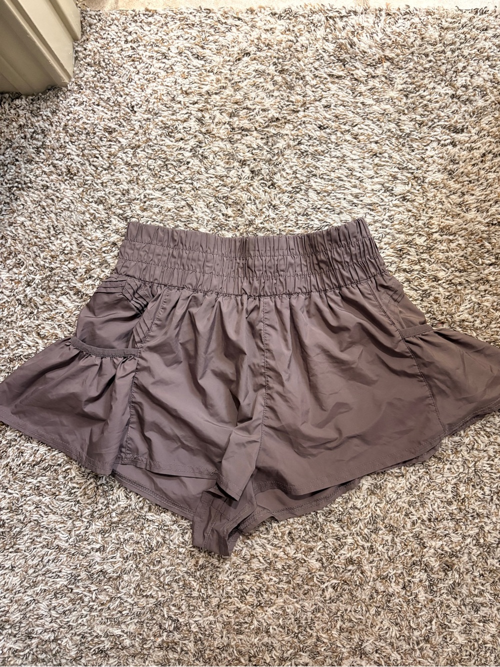 FP Movement by Free People Women's Athletic Shorts in Taupe Brown